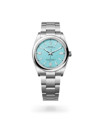 Rolex Oyster Perpetual 36 in Oystersteel with a Turquoise blue dial, domed  bezel, and Oyster bracelet, m126000-0006 - Crisson