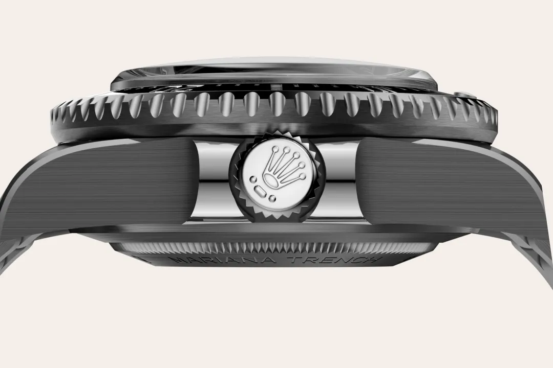 Rolex Deepsea Challenge in RLX titanium with an intense black dial, Cerachrom insert in ceramic and platinum bezel, and Oyster bracelet, m126067-0002 - Crisson