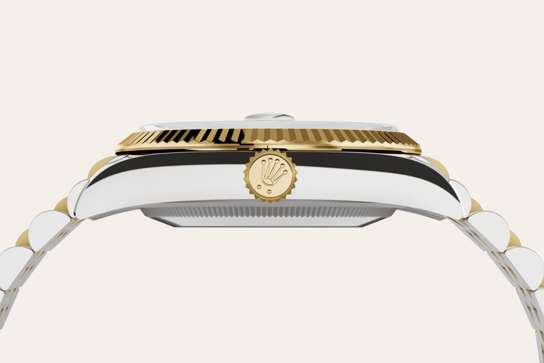 Rolex Datejust 36 in Oystersteel and yellow gold with Champagne-colour dial, and Jubilee bracelet - Crisson