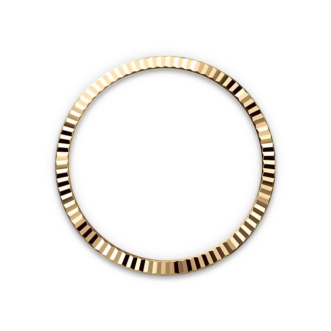 Rolex Datejust 36 in Oystersteel and yellow gold with Bright black dial, and Oyster bracelet - Crisson