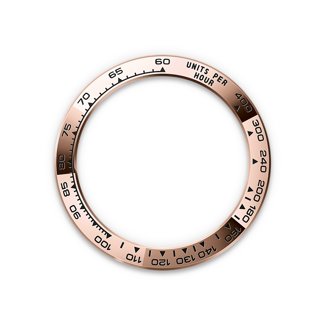 Rolex Cosmograph Daytona in Everose gold with Bright chocolate and black dial, and Oyster bracelet, m126505-0005 - Crisson