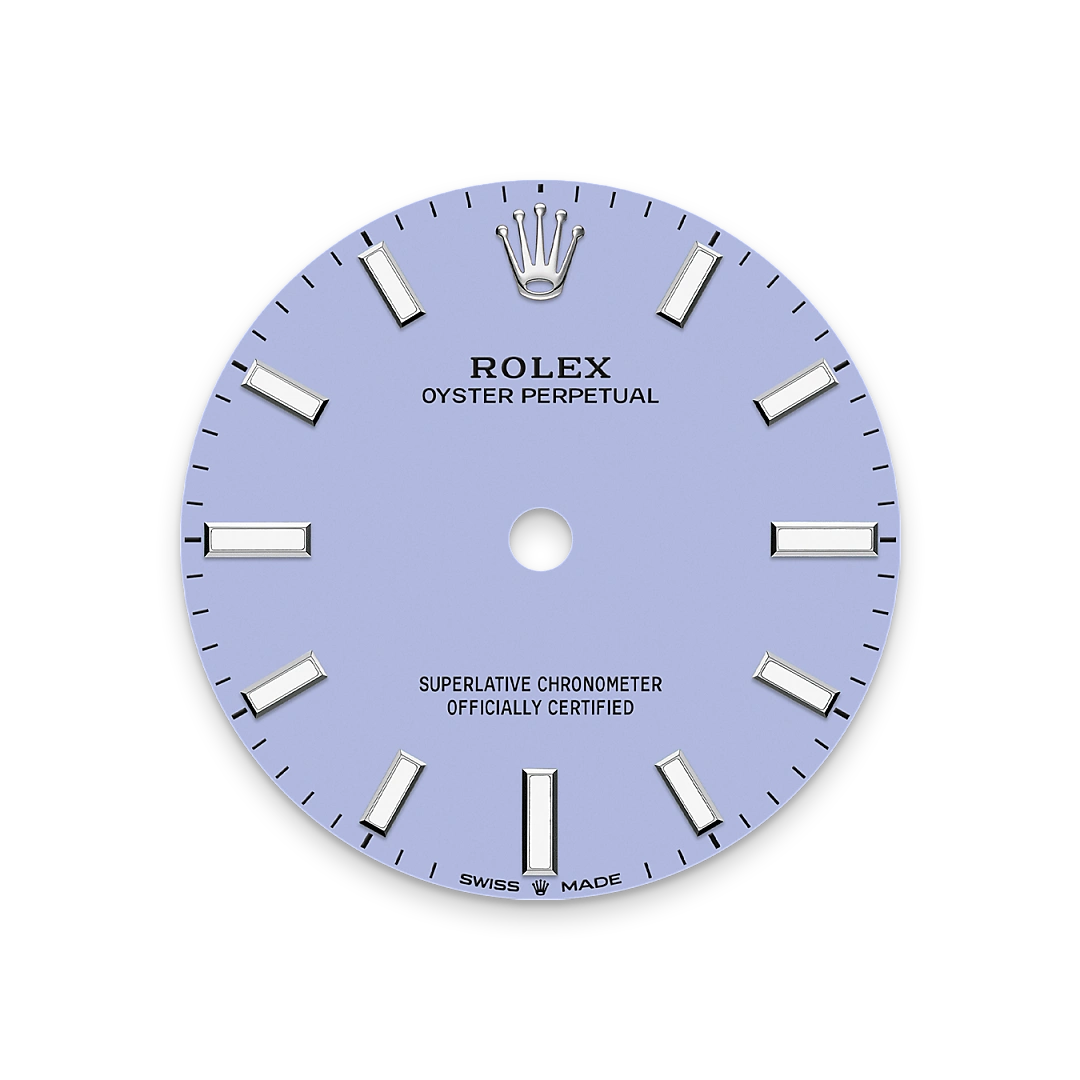 Rolex Oyster Perpetual 31 in Oystersteel with a Lavender dial, domed bezel, and Oyster bracelet, m277200-0014 - Crisson Rolex Oyster Perpetual 31 in Oystersteel with a Lavender dial, domed bezel, and Oyster bracelet, m277200-0014 - Crisson