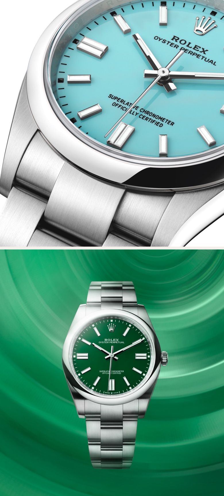 Rolex Oyster Perpetual watches at Crisson, Bermuda