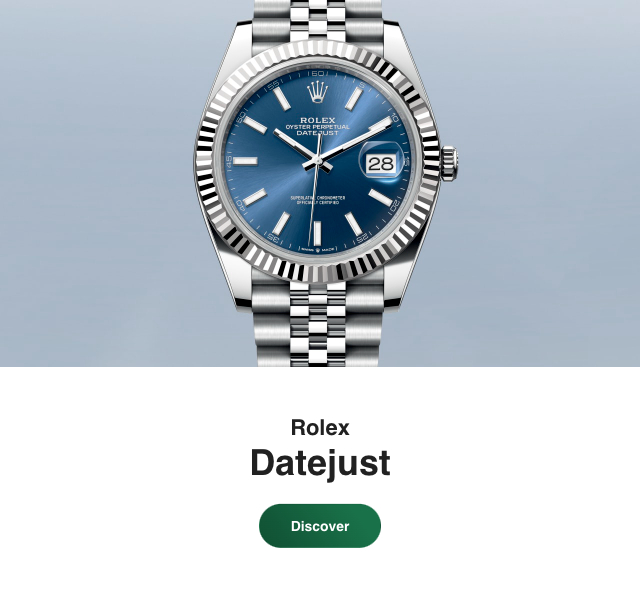 Rolex Datejust at Crisson